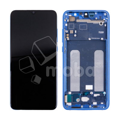 Дисплей для Xiaomi Mi 9 Lite (M1904F3BG) модуль с рамкой Синий - OR