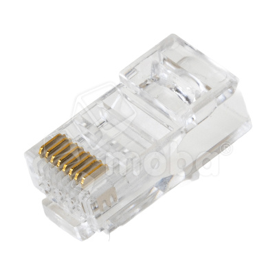 Сквозной коннектор для витой пары RJ-45, CAT6 (10 шт)