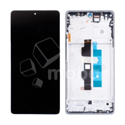 Дисплей для Xiaomi Redmi Note 14S (2502FRA65G) модуль с рамкой Фиолетовый - OR (SP)