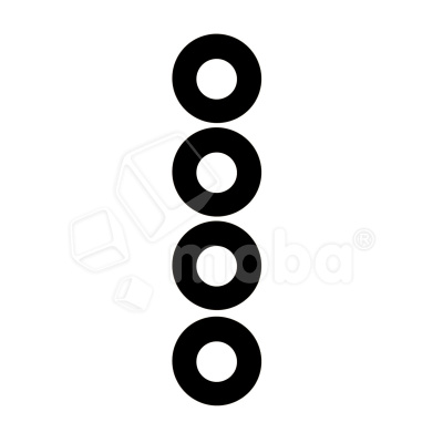 Стекло камеры для Realme 8i (RMX3151) (комплект 4 шт.) Черный