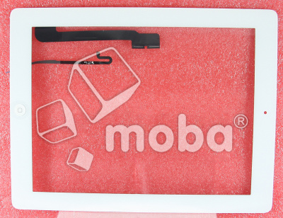 Сенсорный экран iPad 34 в сборе Белый - AA