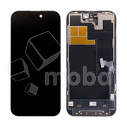 Дисплей для iPhone 14 Pro (A2891) в сборе с тачскрином Черный - (In-Cell, Full HD, 120 Гц) (с верификацией = с привязкой без ошибки)