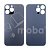 Задняя крышка для iPhone 13 Pro Max (A2645) Серый (стекло, широкий вырез под камеру, логотип)