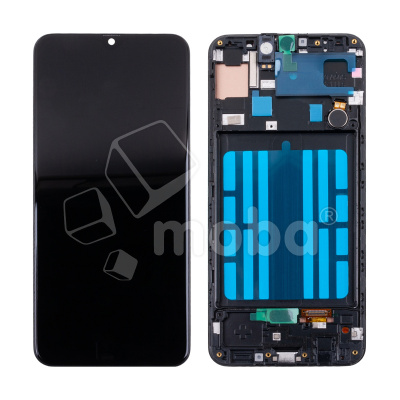 Дисплей для Samsung Galaxy A50 (A505F) модуль с рамкой Черный - (In-Cell) - Премиум