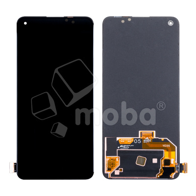 Дисплей для OnePlus Nord 2 5G (DN2103) в сборе с тачскрином Черный - (OLED)