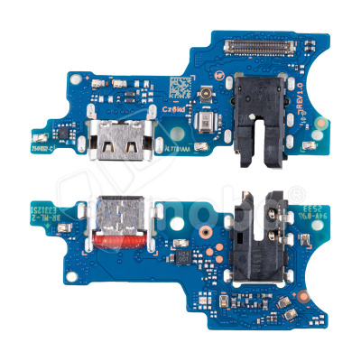 Шлейф для Samsung Galaxy A07 4G (A075F) плата системный разъем/разъем гарнитуры/микрофон - Премиум