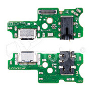 Шлейф для Infinix Note 12 Pro (X676B) плата на системный разъем/разъем гарнитуры/микрофон