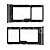 Держатель SIM для Xiaomi Poco X3 NFC/X3 Pro (M2007J20CG/M2102J20SG) Синий