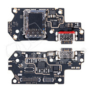 Шлейф для Xiaomi Redmi Note 12 Pro+ (221013164UG) плата на системный разъем/разъем SIM/микрофон