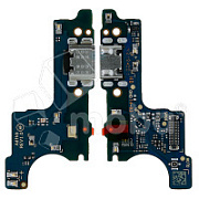 Шлейф для Samsung Galaxy A01/M01 (A015F/M015F) плата системный разъем/микрофон (узкий коннектор)