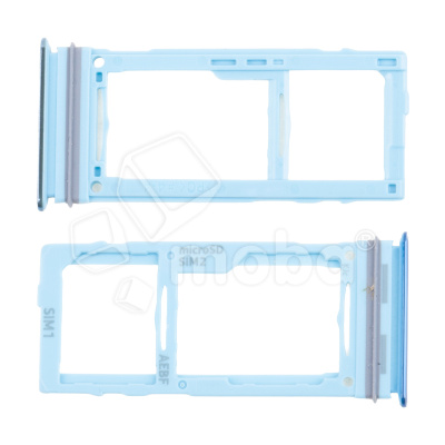 Держатель SIM для Samsung Galaxy A52/A52 5G/A52s 5G/A72 (A525F/A526B/A528B/A725F) Синий