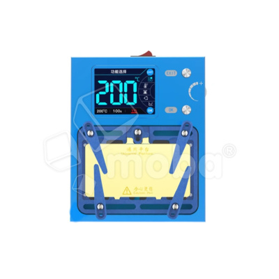 Нижний подогрев Aixun iHeater Pro для плат iPhone X/Xr/Xs/Xs Max/11/11 Pro/11 Pro Max/12/12 mini/12 Pro/12 Pro Max/12/12 mini/13 Pro/13 Pro Max/14/14 Plus/14 Pro/14 Pro Max/15/15 Plus/15 Pro/15 Pro Max/Android (130W, 60–280 °C, LCD)