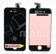 Дисплей для iPhone 4S в сборе с тачскрином Черный - Оптима