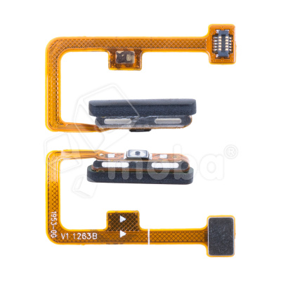 Шлейф для Xiaomi Mi 11 Lite 4G/5G (M2101K9AG/M2101K9G) сканер отпечатка пальцев Черный