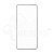 Защитное стекло "Матовое" для iPhone 16 Pro Max Черный (Закалённое, полное покрытие)