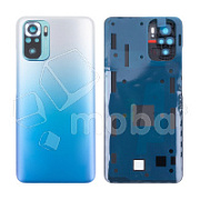 Задняя крышка для Xiaomi Redmi Note 10S (M2101K7BNY) Голубой - Премиум