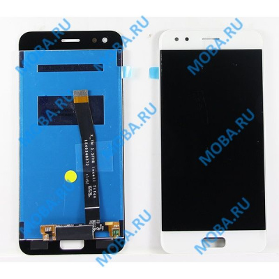 Дисплей для Asus ZE554KL (ZenFone 4) в сборе с тачскрином Белый