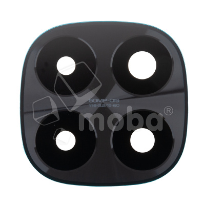 Стекло камеры для Xiaomi Redmi Note 14 Pro+ 5G (24115RA8EG) Черный