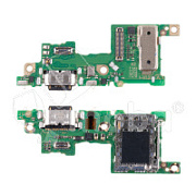 Шлейф для Infinix Note 50 4G (X6858) плата на системный разъем/разъем SIM/микрофон - Премиум