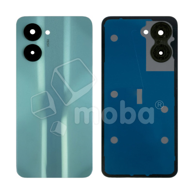 Задняя крышка для Realme C33 (RMX3624) Голубой - Премиум