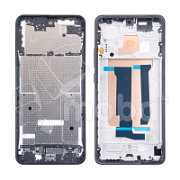 Рамка дисплея для Tecno Spark Go 2 (KM4) Черный (возможен дефект ЛКП)