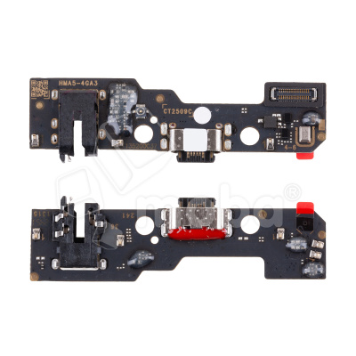 Шлейф для Xiaomi Redmi A5/Poco C71 (25028RN03A/25028PC03G) плата на системный разъем/разъем гарнитуры/микрофон