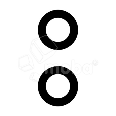 Стекло камеры для Samsung Galaxy A04 (A045F) (комплект 2 шт.) Черный