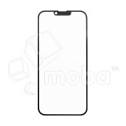 Стекло для переклейки iPhone 14 Plus в сборе с OCA пленкой Черный - OR (Feaglet)