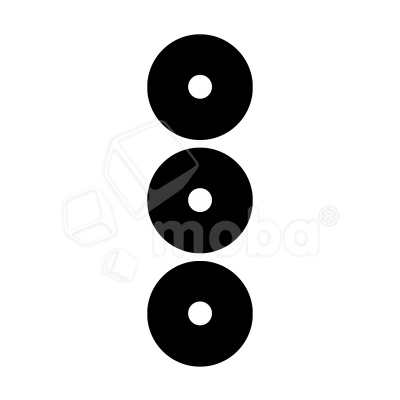 Стекло камеры для Realme Note 50 (RMX3834) (комплект 3 шт.) Черный