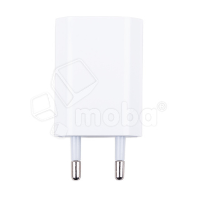Сетевое зарядное устройство USB для iPhone "Призма" (5W) (тех.упак.) Белый