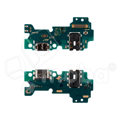 Шлейф для Samsung Galaxy A32 4G (A325F) плата на системный разъем/разъем гарнитуры/микрофон - Премиум