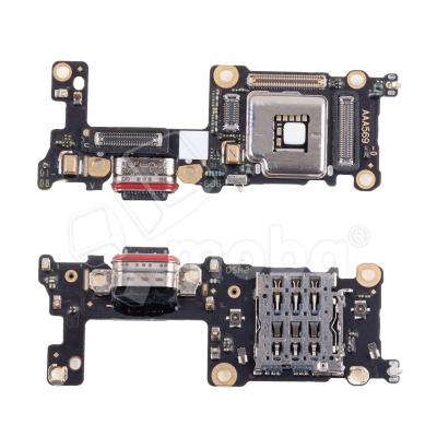Шлейф для OnePlus 13 (CPH2653) плата системный разъем/разъем SIM/микрофон - Премиум