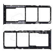 Держатель SIM для Xiaomi Redmi Note 10S (M2101K7BNY) Черный