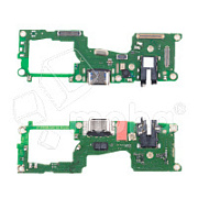 Шлейф для Realme 8 4G/8 Pro (RMX3085/RMX3081) плата на системный разъем/разъем гарнитуры/микрофон - Премиум