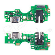 Шлейф для Infinix Hot 20 4G (X6826B) плата на системный разъем/разъем гарнитуры/микрофон