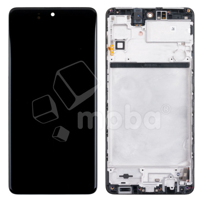 Дисплей для Samsung Galaxy M51 (M515F) модуль с рамкой Черный - OR (SP)