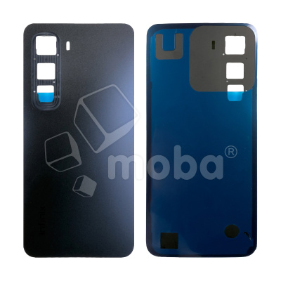 Задняя крышка для Infinix Hot 60i 4G (X6728) Черный - Премиум