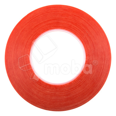 Скотч двусторонний акриловый (0.2 мм*5 мм*50 м, прозрачный) - аналог 3M