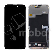 Дисплей для iPhone 15 Pro Max (A3106) в сборе с тачскрином Черный - DD (Soft OLED, Full HD, 120 Гц) (с верификацией = с привязкой без ошибки)