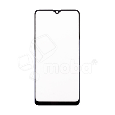 Стекло для переклейки Samsung Galaxy A20s (A207F) с OCA пленкой Черный - OR (Mitsubishi)