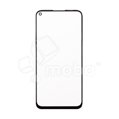 Стекло для переклейки Huawei P40 Lite/Nova 6 SE (JNY-LX1) в сборе с OCA пленкой Черный - OR (Mitsubishi)