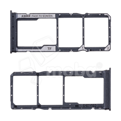 Держатель SIM для Xiaomi Poco C65 (2310FPCA4G) Черный