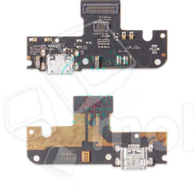 Шлейф для Xiaomi Redmi Note 5A/5A Prime (MDG6/MDG6S) плата системный разъем/микрофон