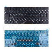 Клавиатура для ноутбука MacBook Pro 13"/Pro 15" A1706/A1707 (2016-2017, Г-образный Enter RU) Черный