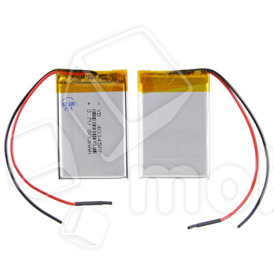 Аккумулятор универсальный 403450p 3,7v Li-Pol 1000 mAh (4*34*50 mm)