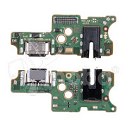 Шлейф для Infinix Note 12 2023 (X676C) плата на системный разъем/разъем гарнитуры/микрофон - Премиум