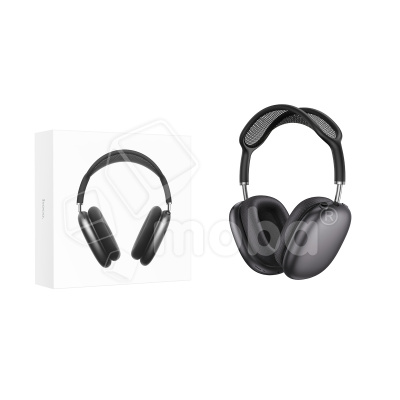 Беспроводные наушники Bluetooth Hoco W58 (накладные, активное шумоподавление) Черный