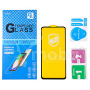 Защитное стекло "Премиум" для Samsung Galaxy A20/A30/A30s/A50/M21/M30s/M31 (A205F/A305F/A307F/A505F/M215F/M307F/M315F) Черный