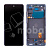Дисплей для Samsung Galaxy S20 FE/S20 FE 5G (G780F/G781B) модуль с рамкой Синий - OR Ref. (SP)