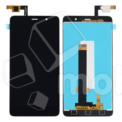 Дисплей для Xiaomi Redmi Note 3/3 Pro (2015116) в сборе с тачскрином Черный - Оптима